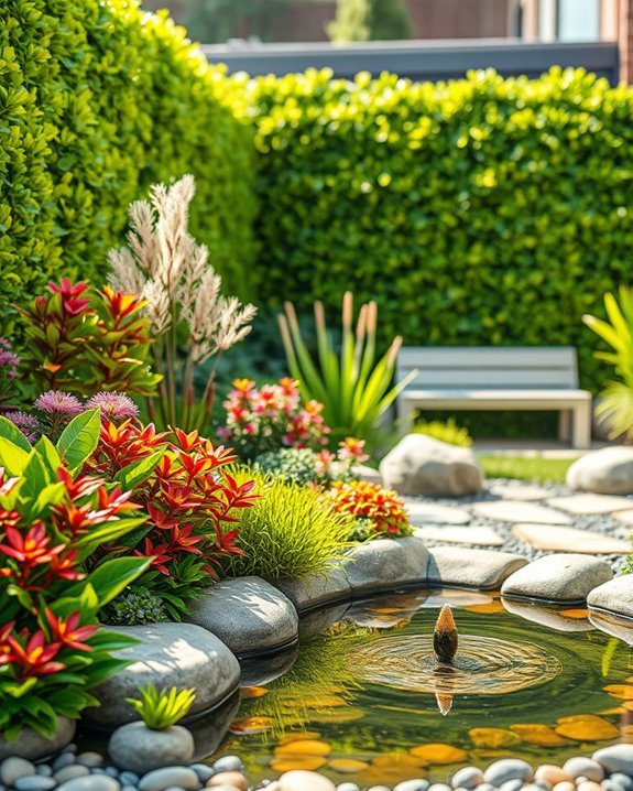 sustainable low maintenance garden solution