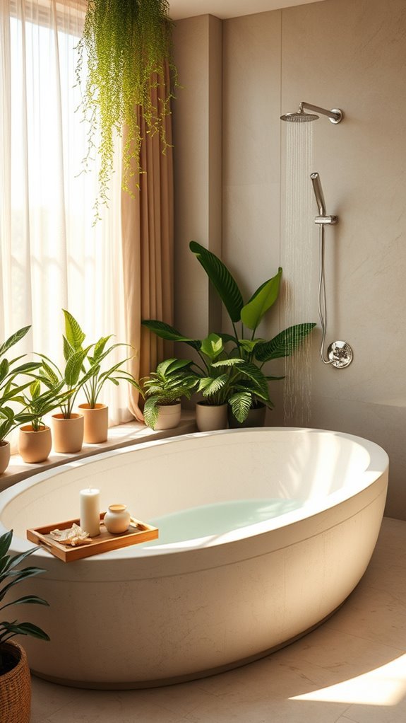 sustainable luxury bathing experience