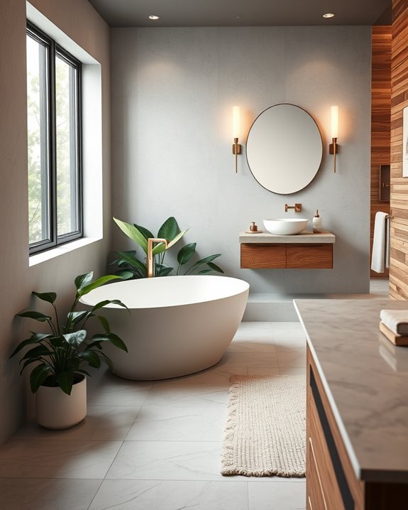 sustainable luxury bathroom design
