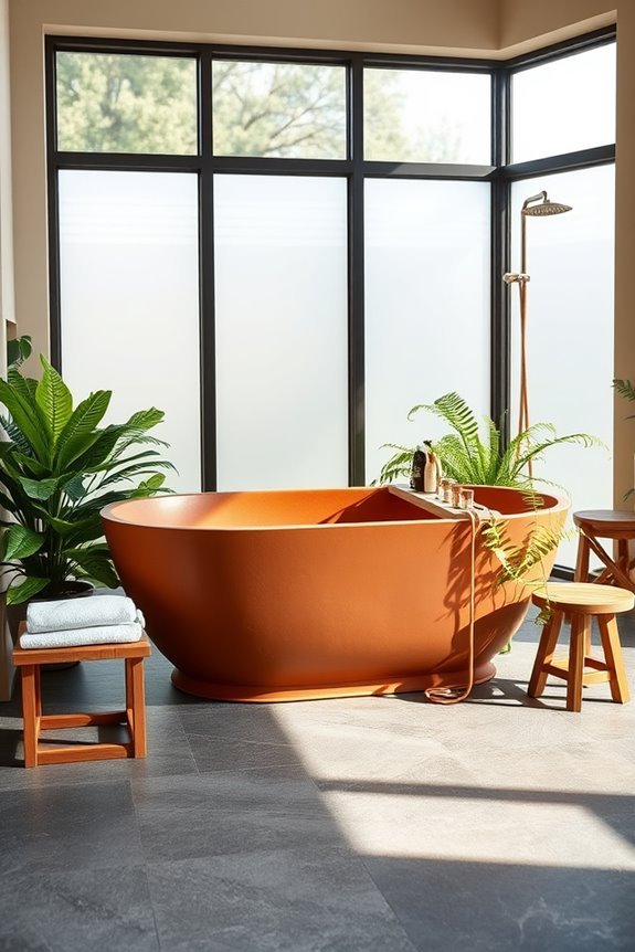 sustainable luxury bathroom retreat