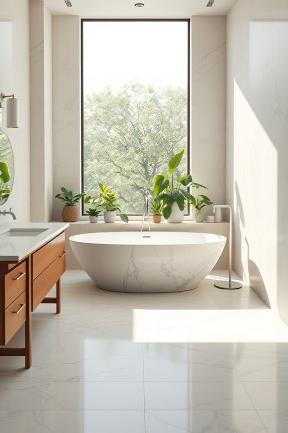 sustainable marble for bathrooms