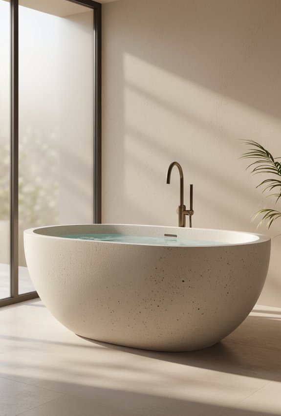 sustainable recycled teak cork bathtubs