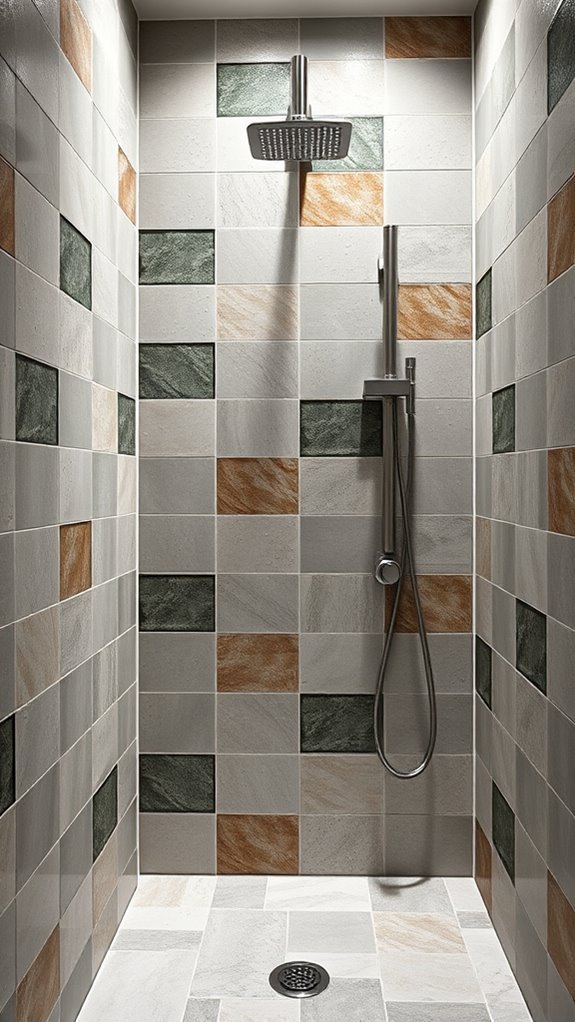 sustainable stylish bathroom tiles