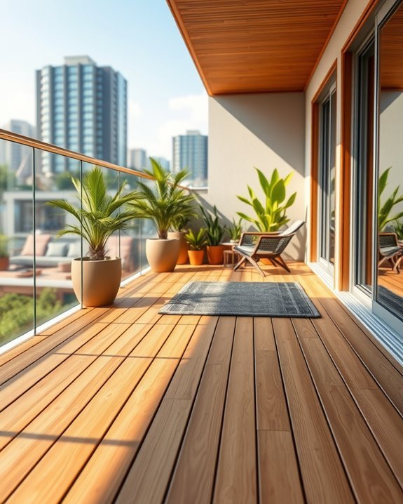 sustainable stylish low maintenance decking