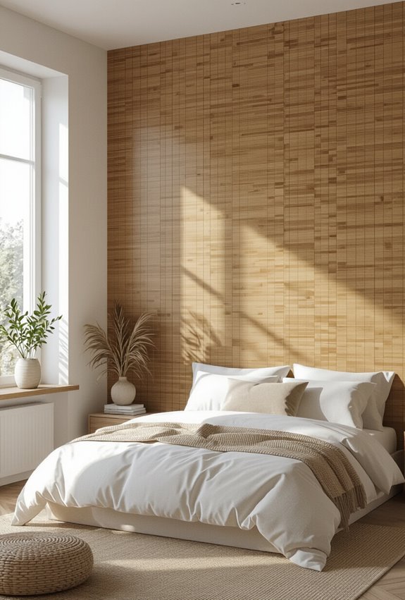 sustainably sourced bamboo wallpanels