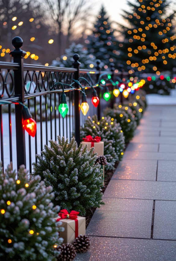 swap bulbs for festive hues