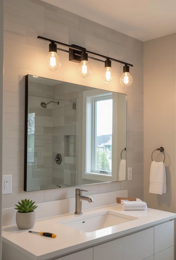 swap fixtures add dimmer