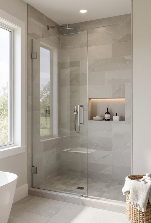 swap framed door for frameless