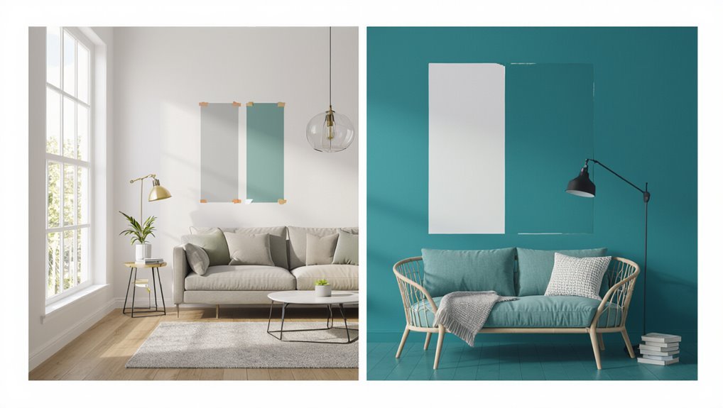 swatch versus full room testing