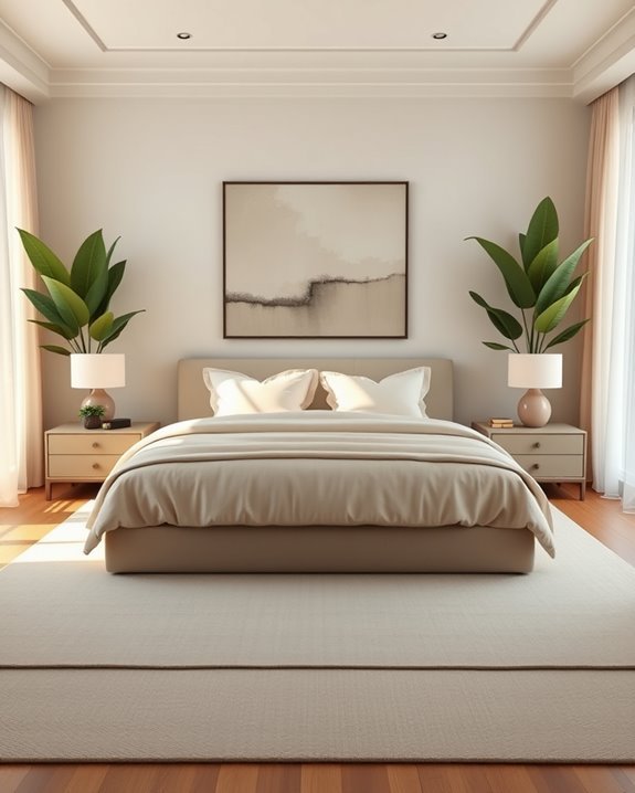 symmetrical bedroom decor tips