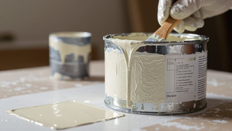 tacky paint due to conditions