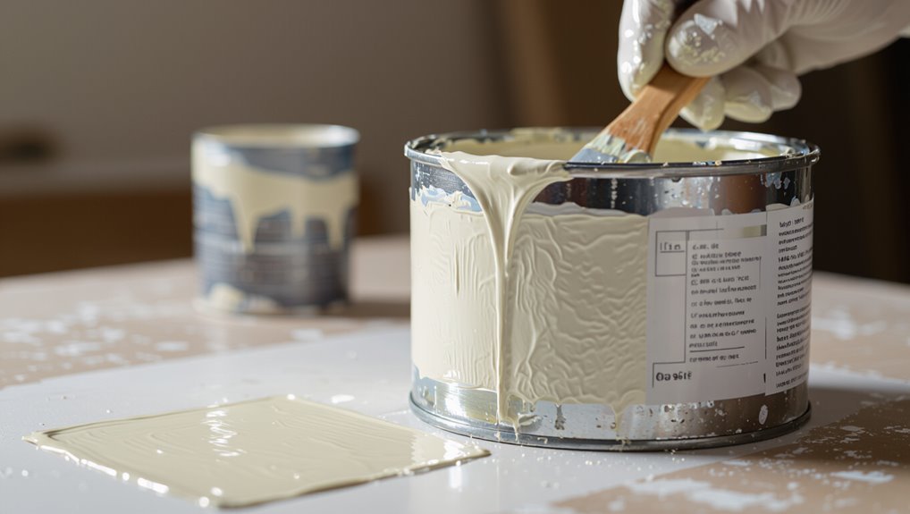 tacky paint due to conditions