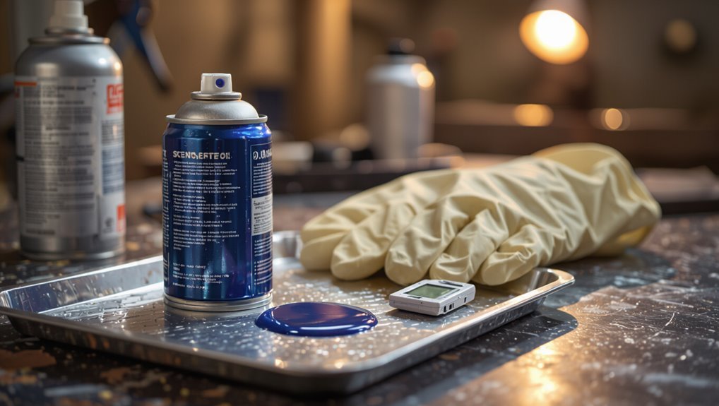 tacky spray paint troubleshooting tips
