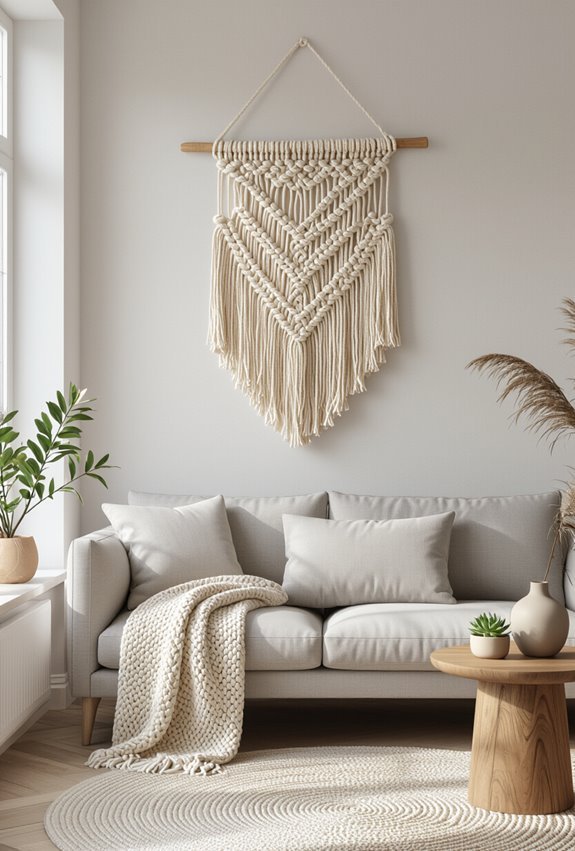 tactile boho macram styling
