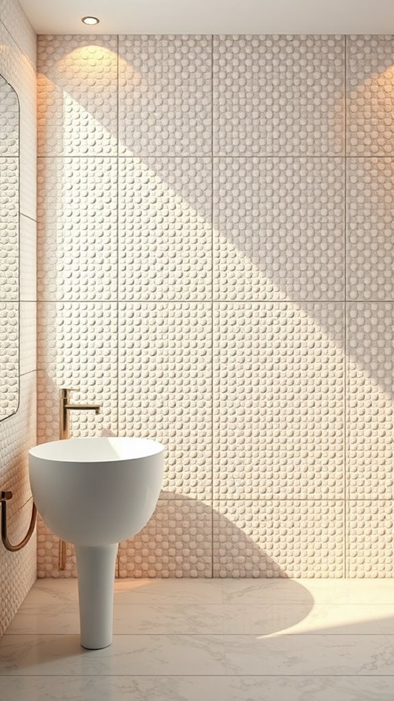 tactile non slip bathroom design