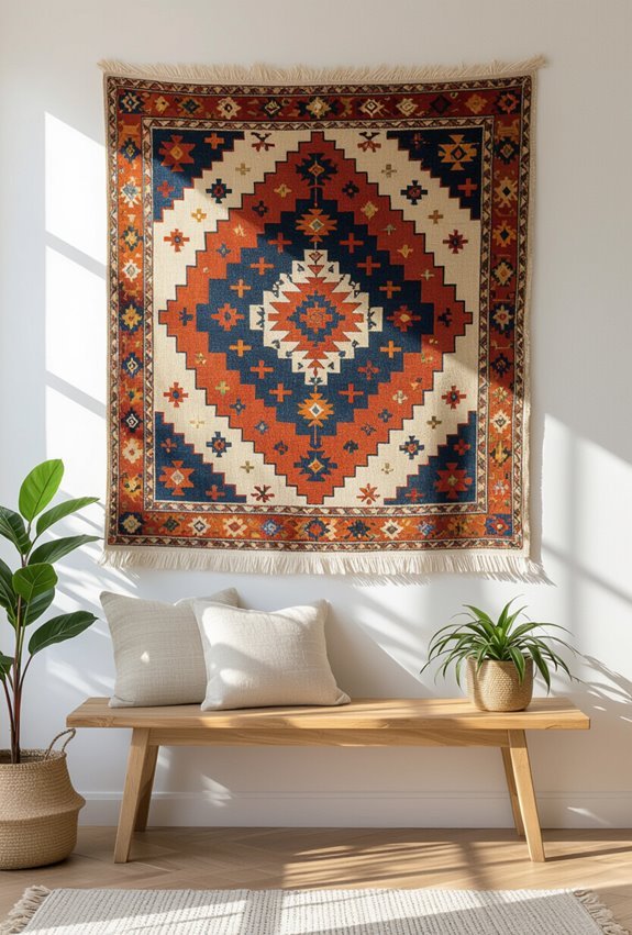 tactile woven tapestries elevate color