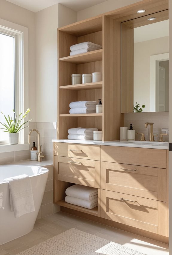 tailored bathroom storage solutions