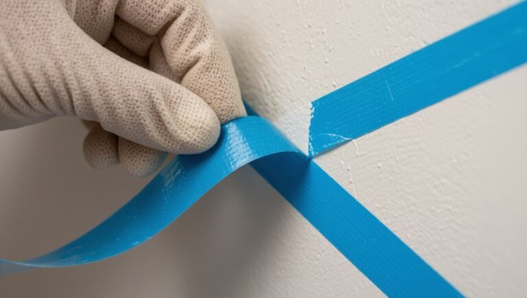 tape adhesion and paint