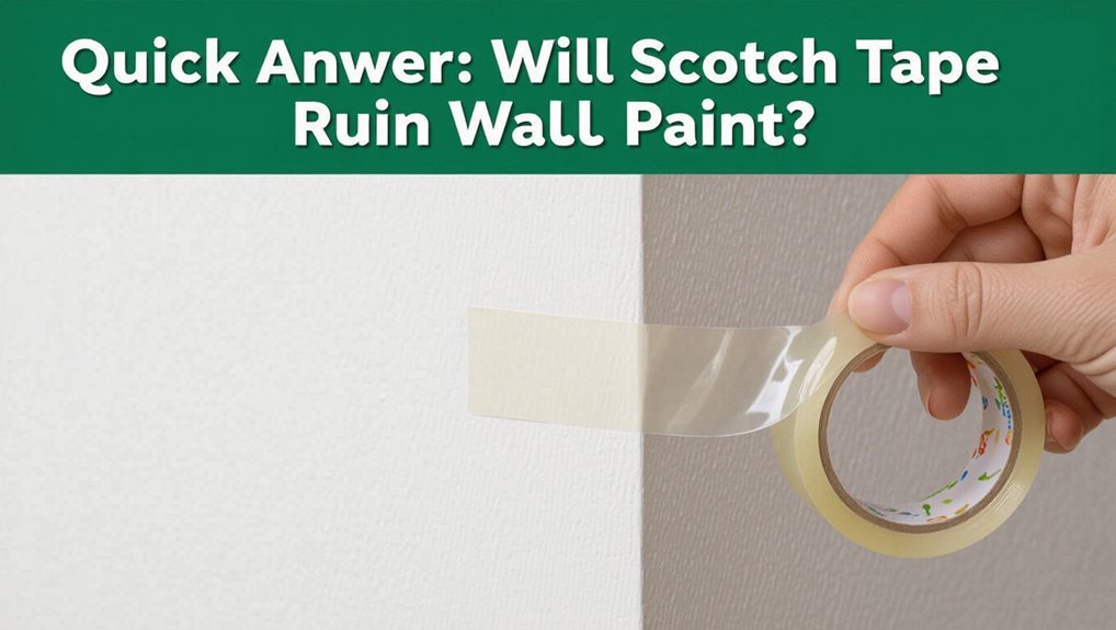 tape cautiously to avoid damage