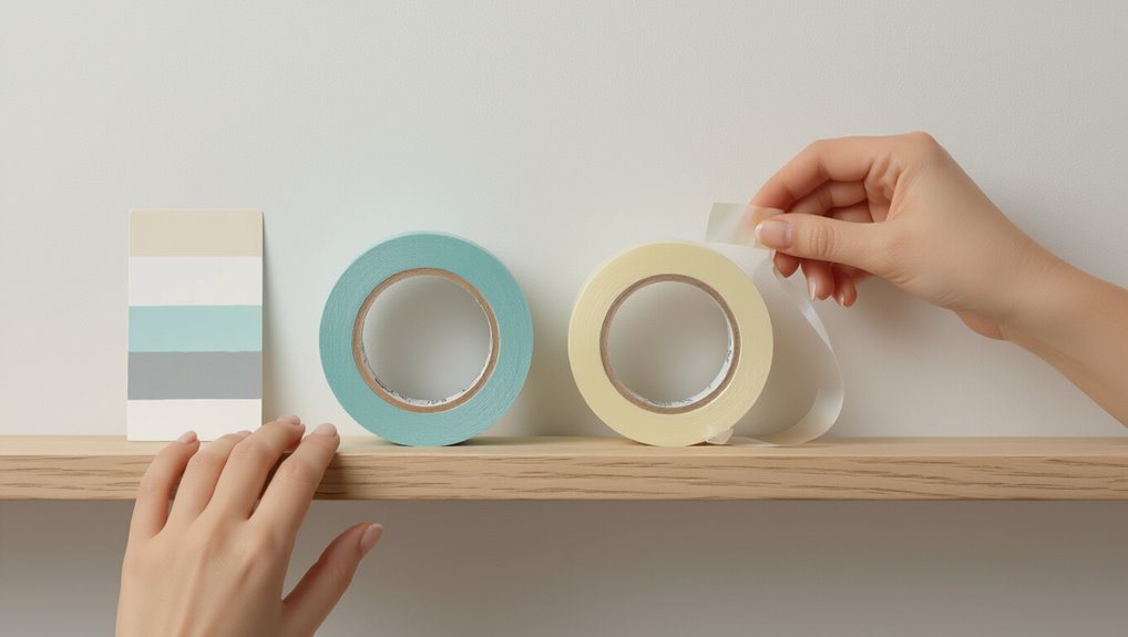 tape selection and application