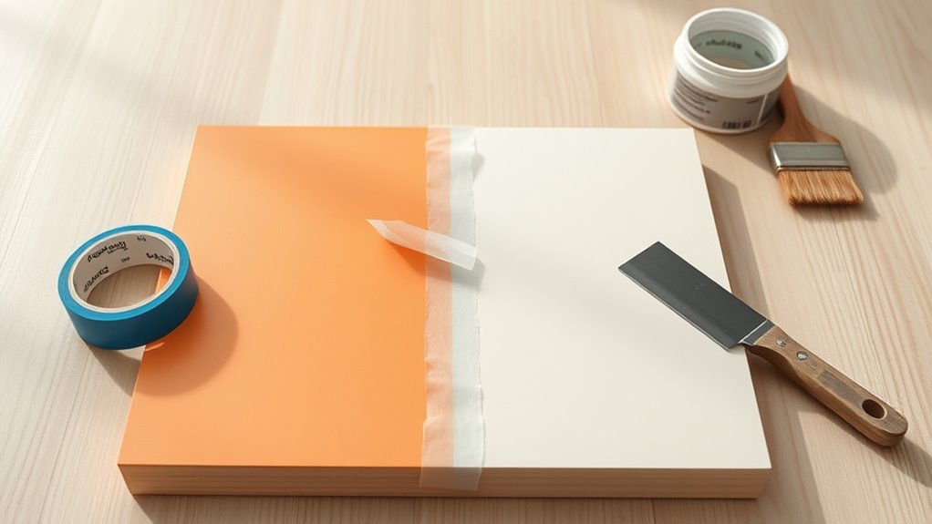 tape test for adhesion