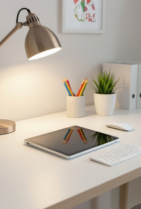 tech ready ergonomic charging setup