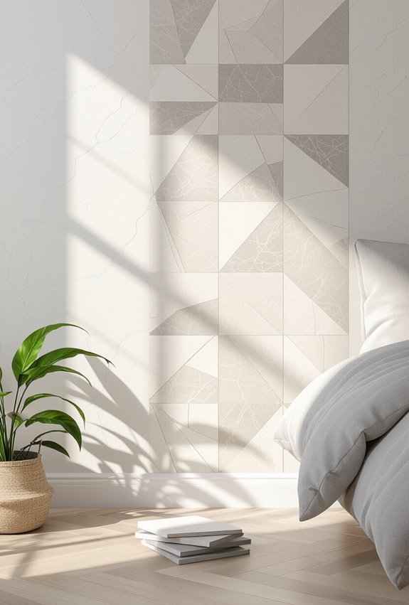 temporary peel and stick tiles
