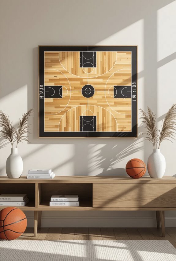 tennessee basketball court diagram