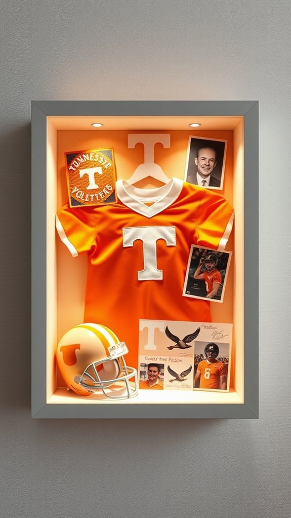 tennessee sports memorabilia display