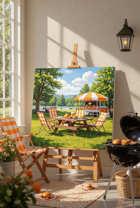 tennessee tailgate mural celebration