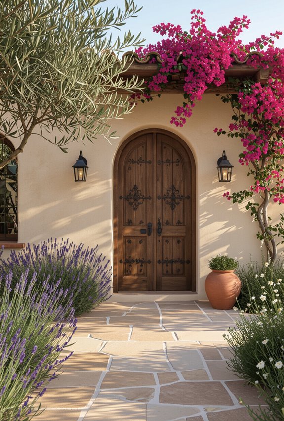 terracotta olive warm mediterranean