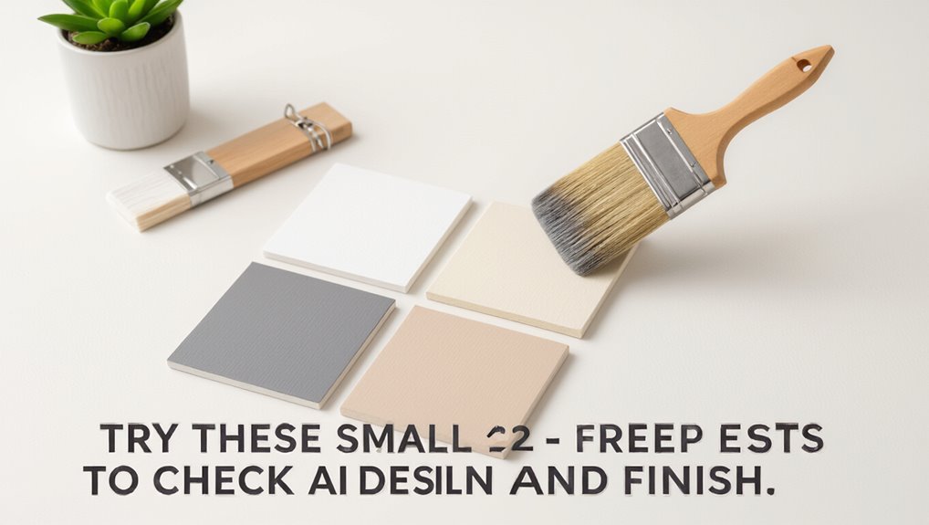 test adhesion and finish