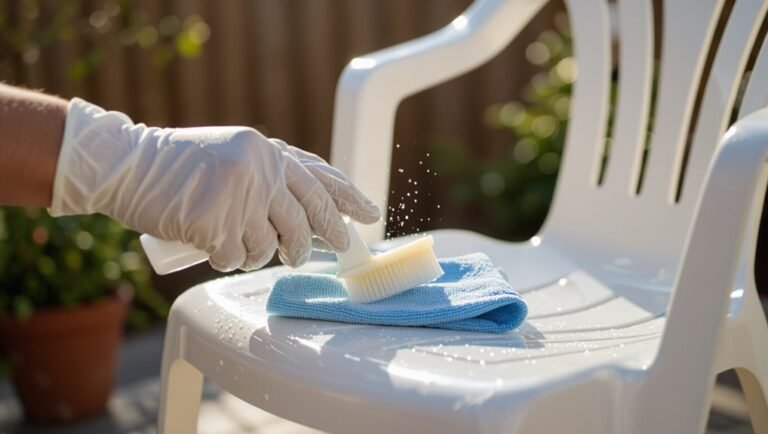 test clean scrape gently