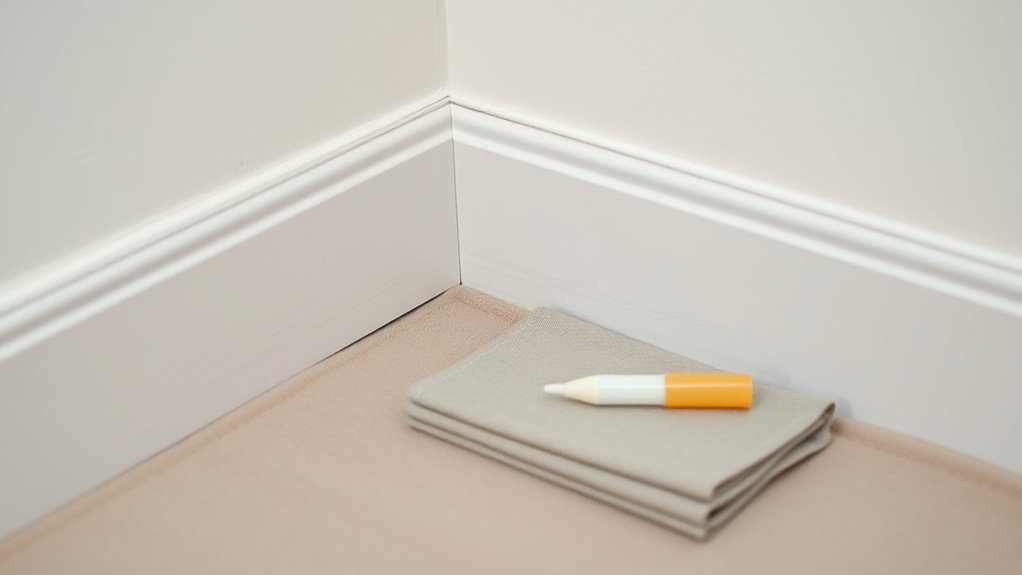 test cleaner on hidden area