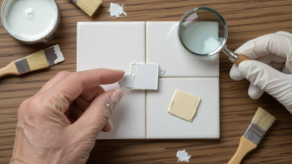 test paint type easily