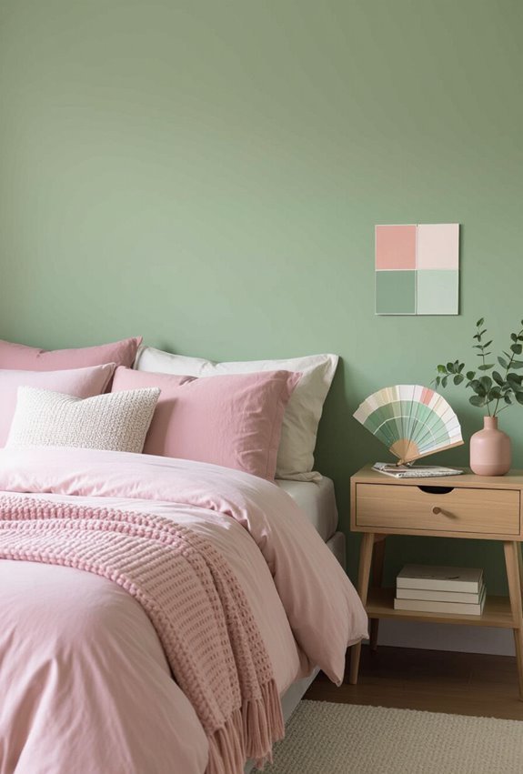 test sage undertones in light