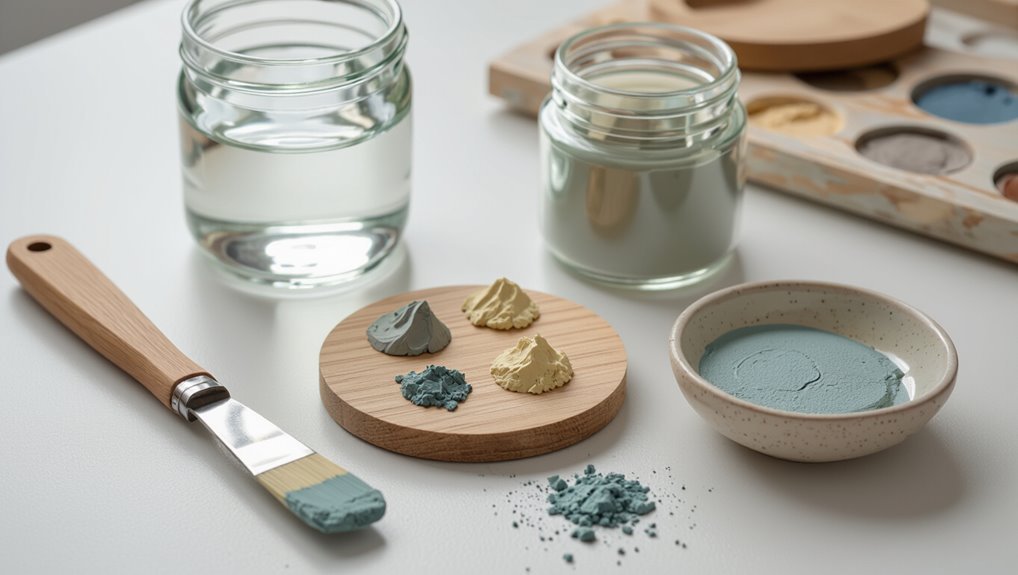 testing acrylic paint usability