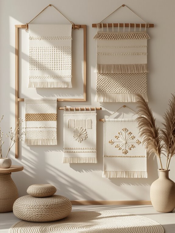 textile art wall decor