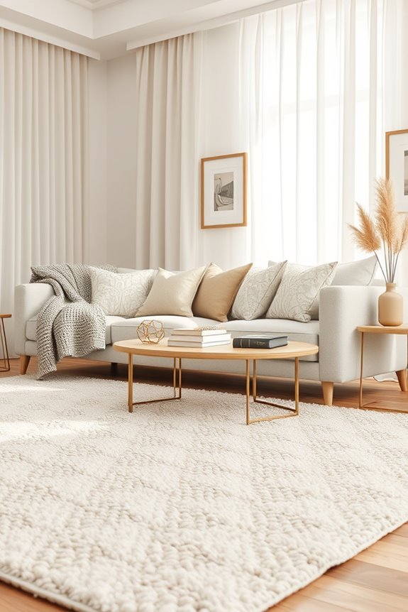 textiles add warmth and personality