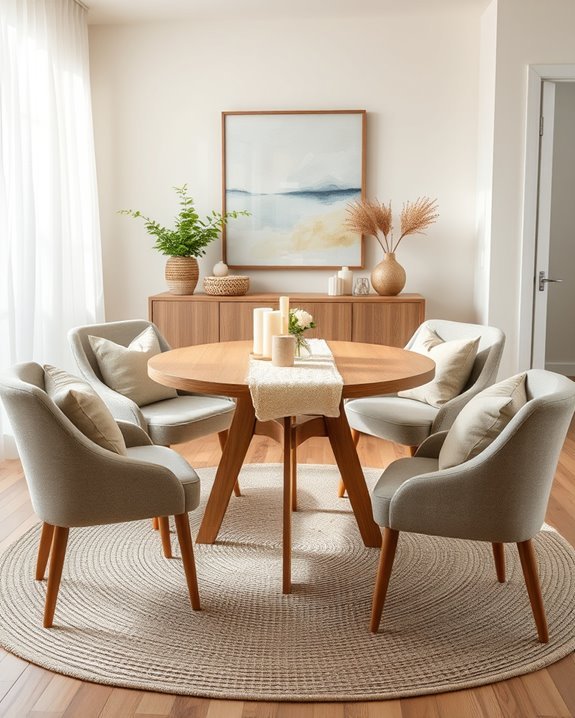 textiles enhance dining comfort