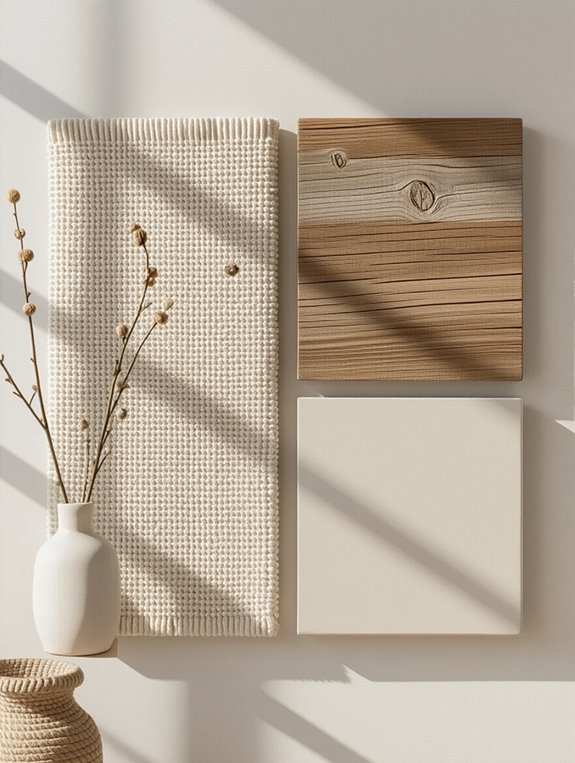 texture contrast enhances visual depth