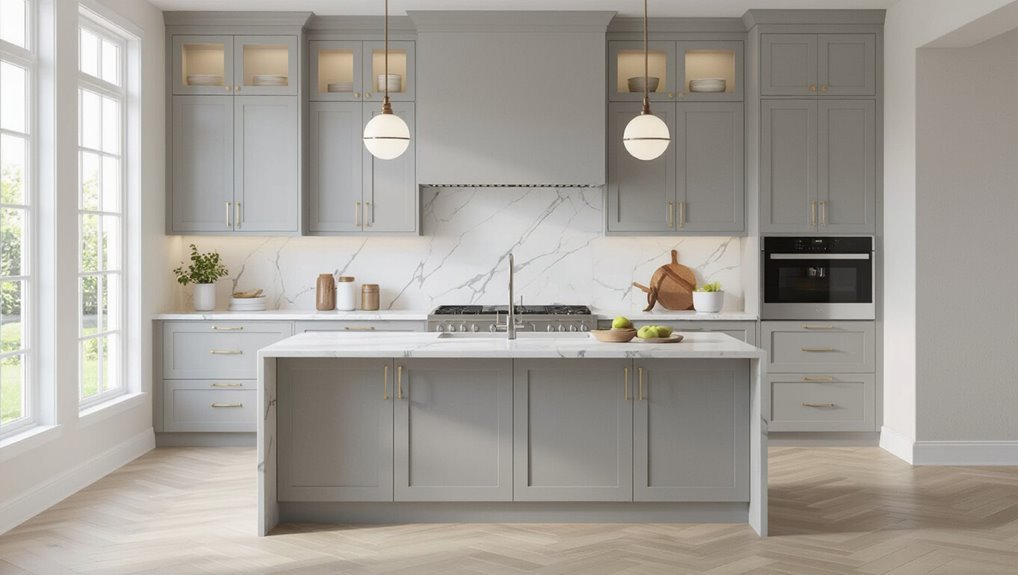 texture differentiates same color surfaces
