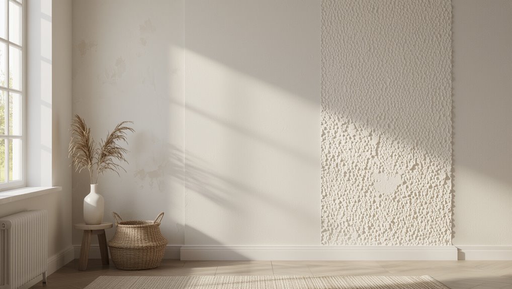 texture impacts limewash appearance