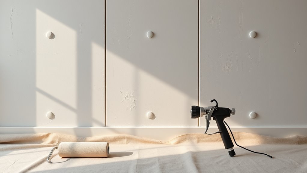 texture influences paint application