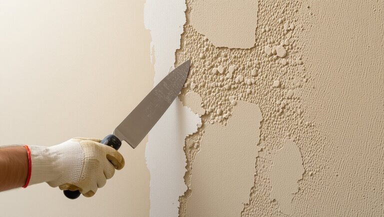 texture over painted walls