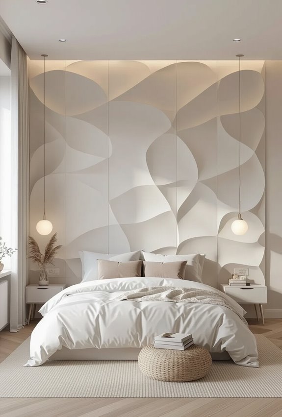 textured 3d accent wall panels