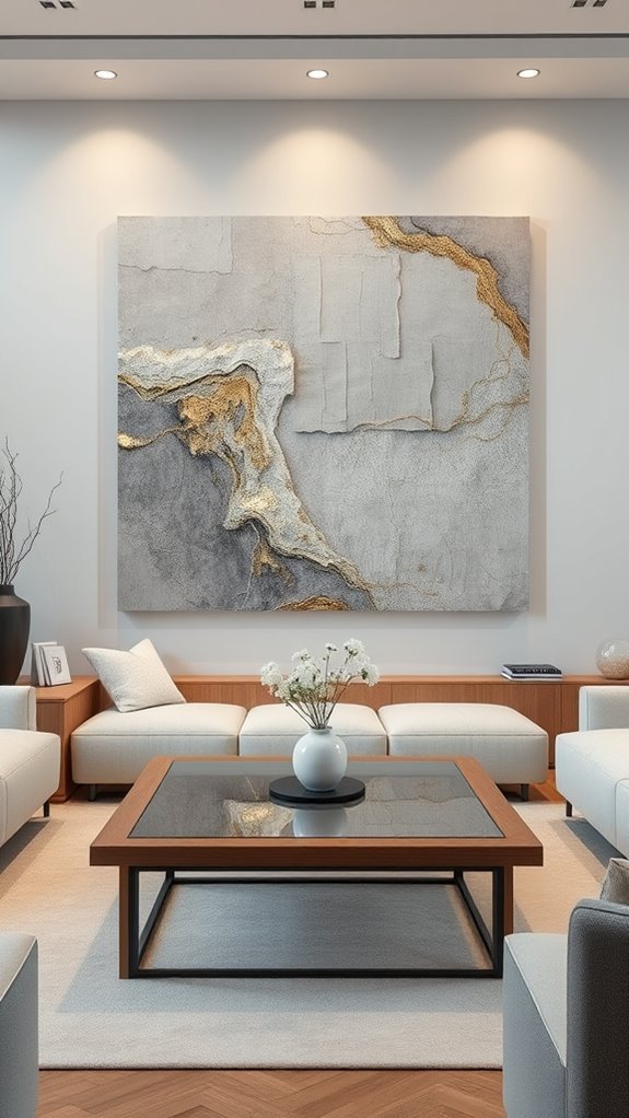 textured art adds dimension