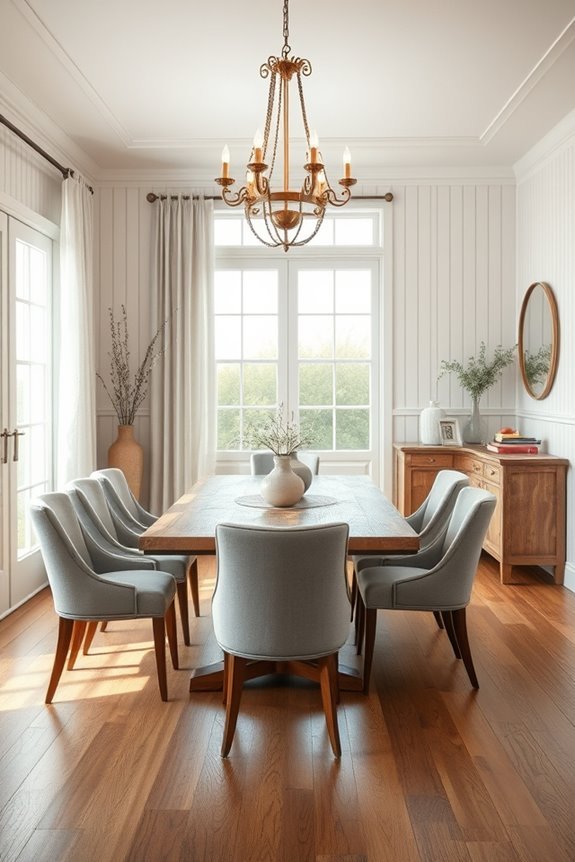 textured beadboard accent pieces