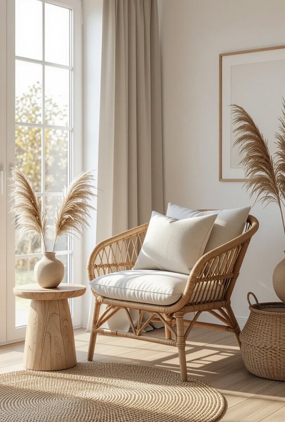 textured boho minimalist calm
