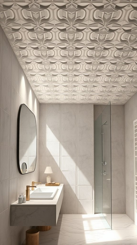 textured ceiling design options